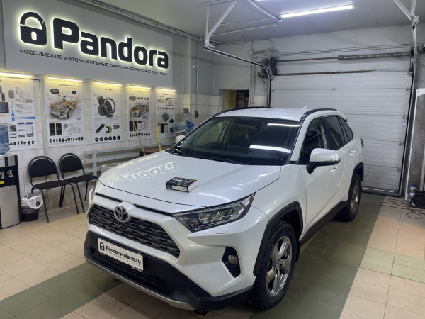 Toyota RAV-4 установка Pandora VX-4G GPS v2